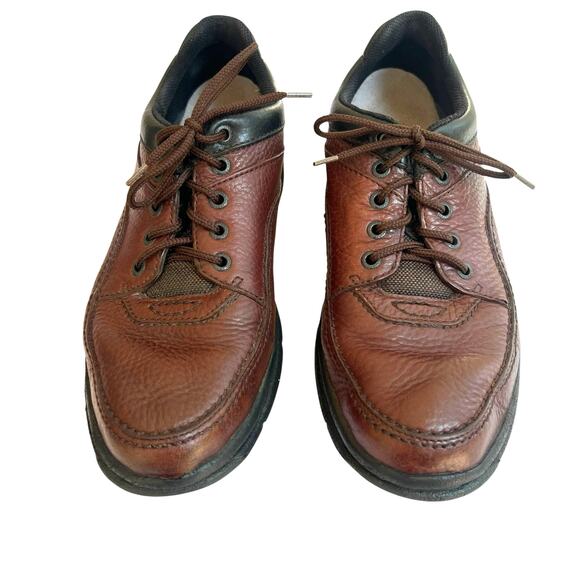 Rockport Brown Leather Oxford Shoes Men’s Size 10 M Walking Comfort main image 8